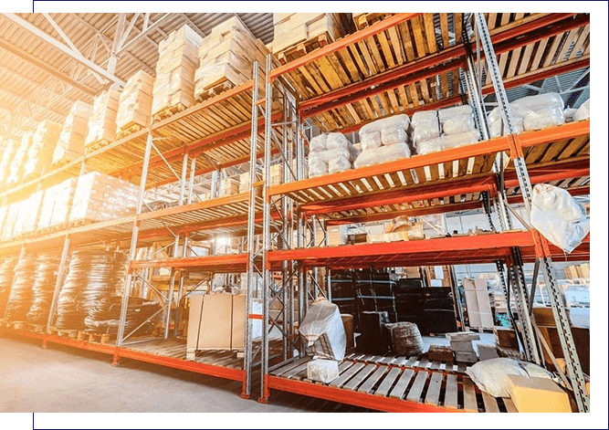 A Warehouse With Persony Shelves